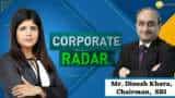 Corporate Radar: Loan Book Likely To Improve Further Says SBI Chairman, Dinesh Khara 