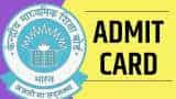 CBSE admit card 2023 Class 10, Class 12 download link, by roll number, private candidates | CBSE date sheet 2023 Class 10, 12 