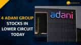Adani Group : 4 stocks hit lower circuit; Moody’s downgrades rating outlook