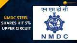 NMDC Steel shares locked at 5% upper circuit on debut