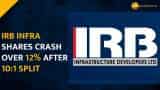  IRB Infra shares tanks over 12% after 10:1 Split | Check What Brokerages Recommend for the Stock