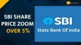 SBI shares soared with huge volumes as the bank plans to offload its stake in Yes Bank