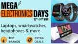 Amazon Mega Electronics Day Sale is Live now, offers heavy discounts on laptops, headphones, tablets, and these gadgets