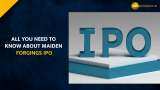 Maiden Forgings IPO to open on March 23--Check price band, other details