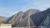 Anji Khad bridge: India's first 'cable-styled' bridge an engineering marvel - watch video Anji Khad bridge: India's first 'cable-styled' bridge an engineering marvel - watch video