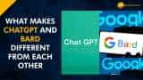 Bard Vs ChatGPT: Difference between ChatGPT and Bard, who has got most features Bard Vs ChatGPT: Difference between ChatGPT and Bard, who has got most features