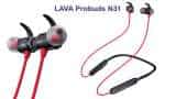 Lava Probuds N31 neckband launched at Rs 999: All you need to know