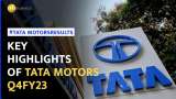 Tata Motors Q4 Results: Consolidated profit stood at Rs 5,408 crore; Rs 2 dividend declared
