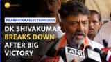 Karnataka Election Results 2023: Congress Leader DK Shivakumar becomes emotional after big victory