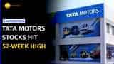Tata Motors stocks hit 52-week high; how long can the rally last? Tata Motors stocks hit 52-week high; how long can the rally last?