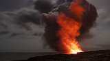 Kilauea, one of the world&#039;s most active volcanoes, begins erupting after 3-month pause