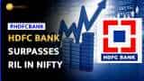 HDFC Bank to command more weightage than Reliance Industries in Nifty