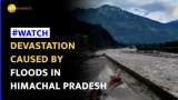 Himachal Floods 2023: Drone footage shows devastation caused by floods in Himachal Pradesh