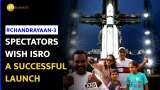 Chandrayaan-3 launch: Excited spectators cheer as Chandrayaan-3 aims for lunar landing