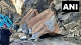 Uttarakhand: Gangotri NH blocked due to landslide, restoration underway Uttarakhand: Gangotri NH blocked due to landslide, restoration underway