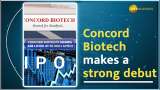 Concord Biotech IPO lists at 21.5% premium
