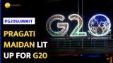 G20 Summit 2023: Delhi’s Pragati Maidan lit up in preparation