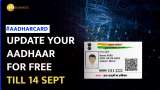 How to update your Aadhaar card details online for free till September 14 | Easy Steps