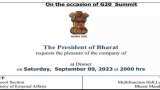 India vs Bharat: Why did &#039;Bharat&#039; written on President&#039;s G-20 dinner card draw controversy? What is origin of name &#039;Bharat&#039;?