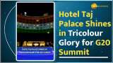 Taj Palace in Delhi decked up in Tricolour ahead of G20 Summit