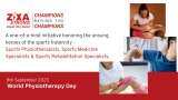 Zixa Strong Launches &quot;Champions Behind The Champions&quot; Campaign on World Physiotherapy Day