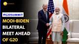 What did PM Modi, US President Discuss During the Bilateral Meeting Ahead of G20 Summit?