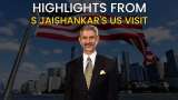Jaishankar concludes US visit, says India and US are &quot;Expanding Horizons&quot;
