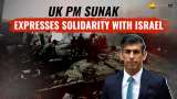 Israel - Hamas Conflict: UK PM Sunak Supports Israel, Russia Calls For End To Fighting