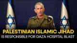 Israel Hamas War: Israel Shows Proof of Palestinian Islamic Jihad involvement in Gaza Hospital Blast