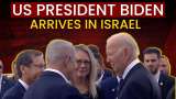 US President Joe Biden Arrives in Israel&#039;s Tel Aviv to Consult on Gaza War | Israel Hamas War Day 12
