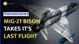 Indian Air Force Bids Farewell To Iconic MiG-21 Bison Fighter Jets In Style