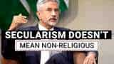 Jaishankar on India&#039;s Secularism: &quot;Equal Respect for All Faiths&quot;