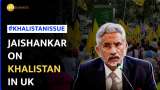 Jaishankar Slams Khalistan For Misuse of Freedom of Expression in UK
