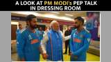 WATCH | PM Narendra Modi&#039;s Dressing Room Pep Talk To Men In Blue, Invites Team to Meet Him in Delhi