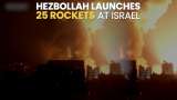 Israel Hamas War: Hezbollah Unleashes Rocket Barrage on Israel, Triggering  Cross-Border Clashes