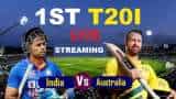 India Vs Australia 1st T20I Live Streaming: When and Where to watch IND vs AUS T20I series Live Match on Mobile Apps, TV, Laptop, Online