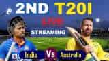 India Vs Australia 2nd T20I Free Live Streaming: When and Where to watch IND VS AUS T20I series Live Match on Mobile Apps, TV, Laptop, Online