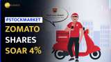 Zomato Shares Surge Amid Alipay Stake Sale Via Block Deal | Stock Market News