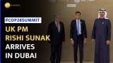 COP28 Summit Update: UK PM Rishi Sunak Arrives in Dubai