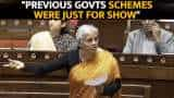 Finance Minister Nirmala Sitharaman Critiques Pre-2014 Schemes in Parliament