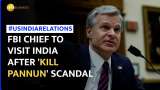 India-US Relations: FBI Chief to Visit India Next Week Amidst Pannun Assassination Plot