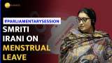 Smriti Irani vs Manoj Jha: Menstrual Leave Debate Heats Up in Rajya Sabha