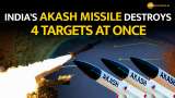 Indian Air Force Unleashes Akash Might! Destroys 4 Targets at Once