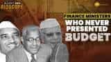 Budget 2024: Past Finance Ministers Who Missed Presenting The Union Budget