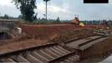 Railway track damaged due to heavy rainfall in Tamil Nadu&#039;s Thoothukudi