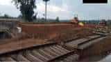 Railway track damaged due to heavy rainfall in Tamil Nadu&#039;s Thoothukudi