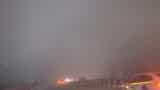 Delhi records minimum temp of 8.4 degrees Celsius, dense fog delays trains 