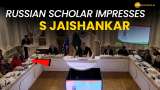 Watch: Russian Indologist Wows S Jaishankar with Speech on Ramcharitmanas 