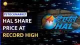 HAL Share Price Hits Record High; Market Cap Crosses Rs 2 Lakh Crore | Stock Market News