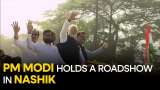 PM Narendra Modi Holds Grand Roadshow in Nashik